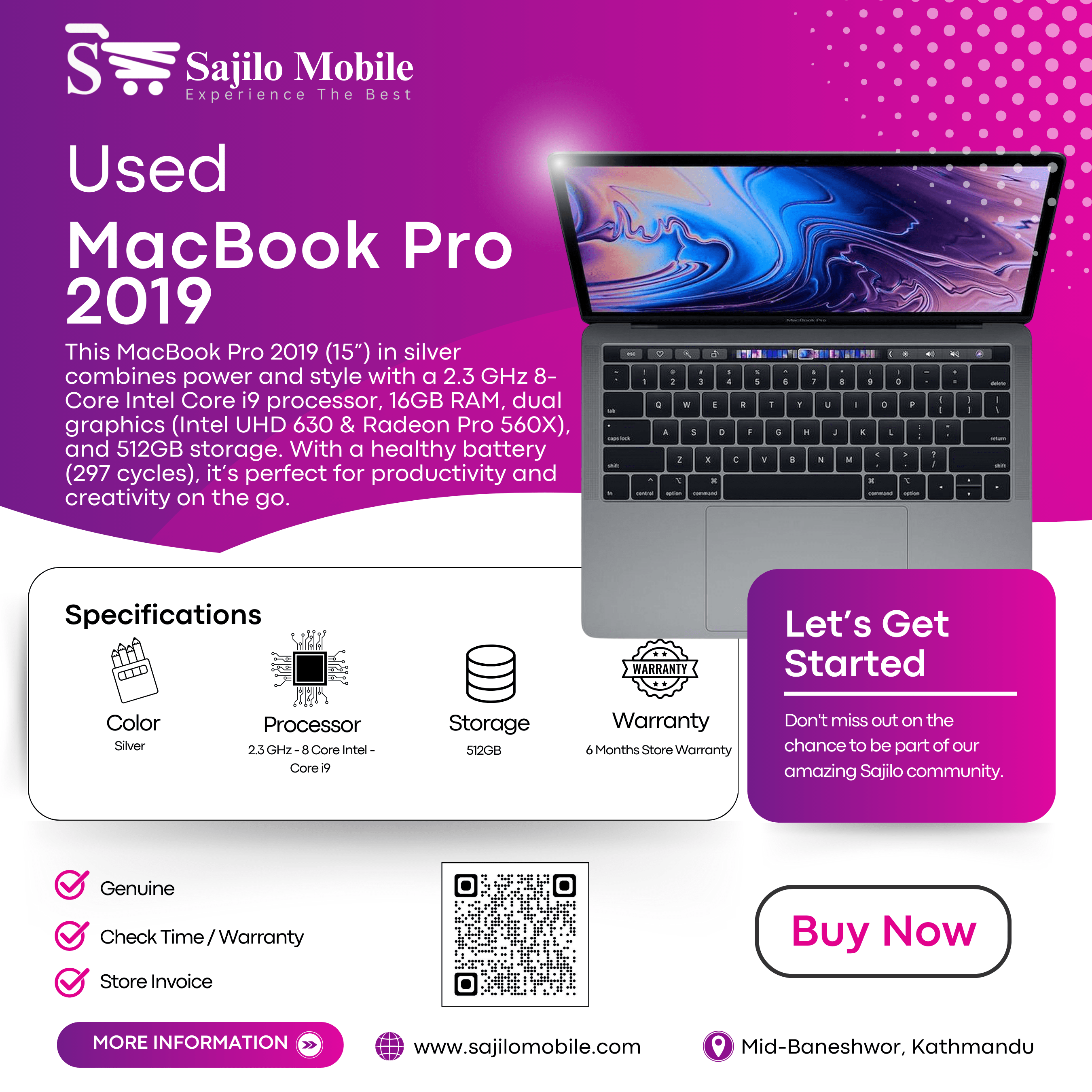  MacBook Pro 2019 15"